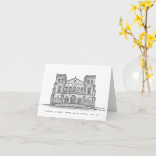 Carte Cathédrale Notre-Dame, Bangui, C.A.R.