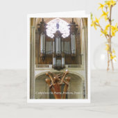 Carte Cathédrale Poitiers (Fleur jaune)