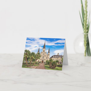 Carte Cathédrale Saint-Louis de la Nouvelle-Orléans Mard
