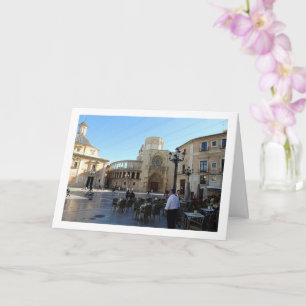 Carte Cathédrale Saint-Valence, Valence, Spain, Espagne