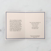 Carte Catholic Sympathy Mother Mary Floral (Intérieur)