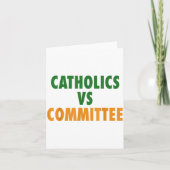 Carte Catholics Vs Committees  (Devant)