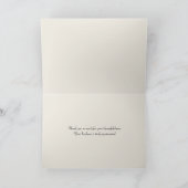 Carte Catholique Marie et Jésus Floral (Intérieur)