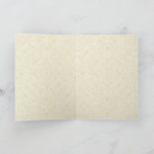 Carte catholique pour mariée/Mariage/douche/Fiança (Intérieur)