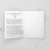 Carte Catholique St. Gerard Majella (Intérieur)