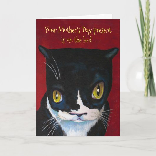 Carte Cat's Mother's Day Surprise ! (Devant)