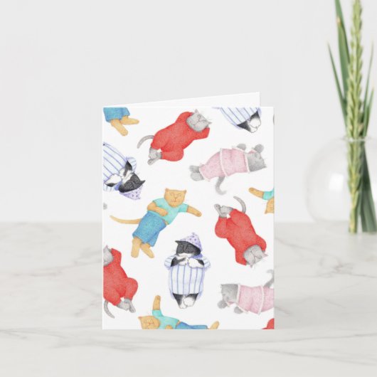 Carte CATS PAJAMAS (Devant)