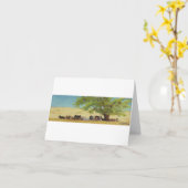 Carte cattle (Fleur jaune)