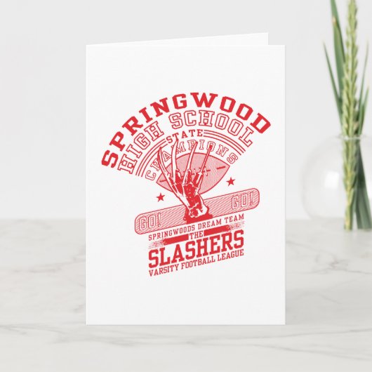 Carte Cauchemar à Elm Street | Springwood High (Devant)