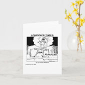 Carte Cauchemars de limaces Classique LTCartoons Bande d (Fleur jaune)