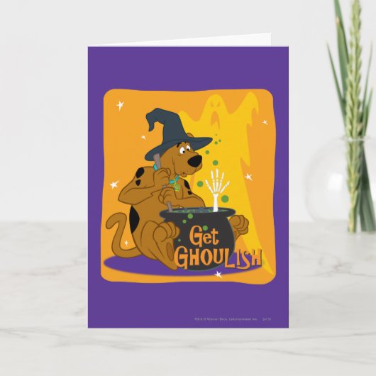Carte Cauldron de sorcière Scooby-Doo (Devant)