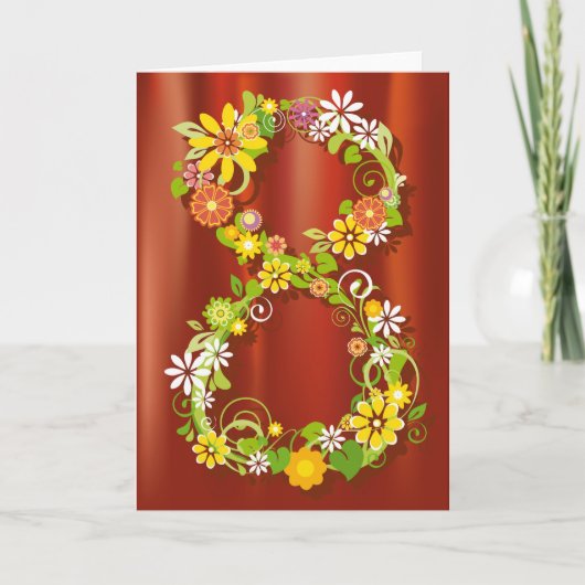 Carte Causes du jour des femmes d'International de (Devant)