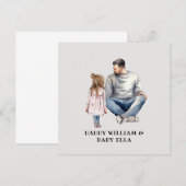Carte Caution père et fille (4) (Devant / Derrière)