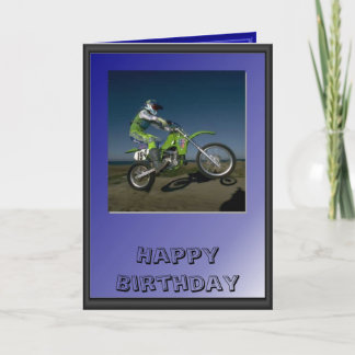 Carte Cavalier de motocycle