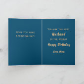 Carte Cavalier de Rodéo Occidental Course de Taureau Per (Intérieur)