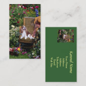 Carte cavalière de BreederBusiness d'épagneul du (Devant / Derrière)