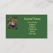 Carte cavalière de BreederBusiness d'épagneul du (Dos)