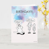 Carte Cave Comics : Anniversaire, Vous Rock ! (Fleur jaune)