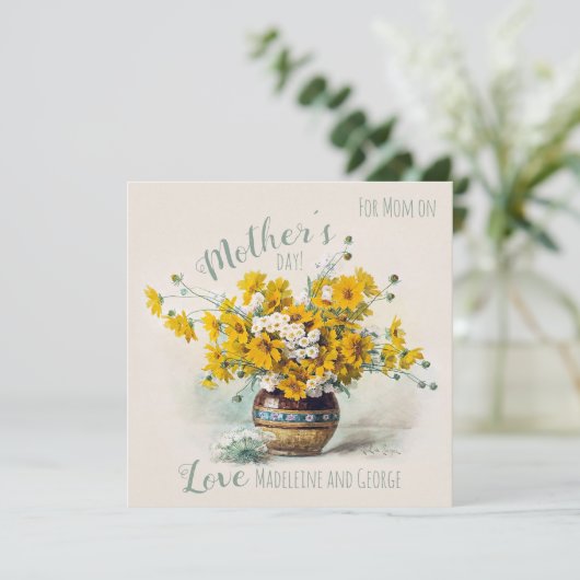 Carte CC1108 Sweet & Sunny Longpre Day (Debout devant)