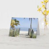 Carte Ce chemin vers le paradis (Fleur jaune)