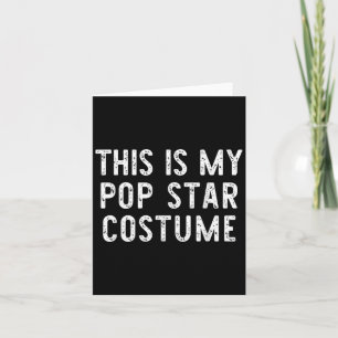 Carte Ce Costume Mon P Star Halloween Easy Kids Adulte P