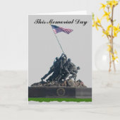 Carte Ce jour commémoratif (Fleur jaune)