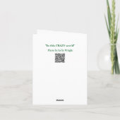 Carte Ce monde fou facilite la recherche des noix (Dos)