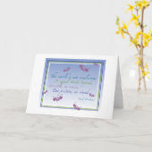 Carte Ce monde n'est pas la conclusion... (Fleur jaune)