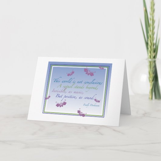 Carte Ce monde n'est pas la conclusion... (Devant)