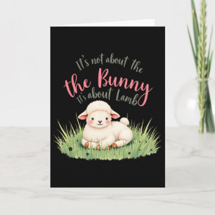Carte Ce n'est pas à propos du lapin c'est à propos de l