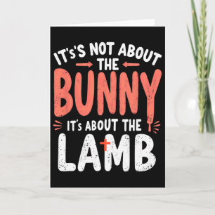 Carte Ce n'est pas à propos du lapin c'est à propos de l