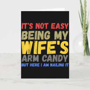 Carte Ce n'est pas facile d'être le sucre de ma femme Ré