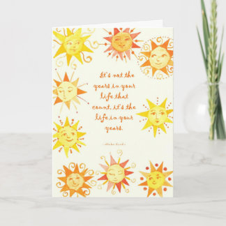 Carte Ce n'est pas les années...