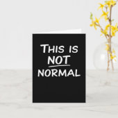 Carte Ce N'Est Pas Un Autocollant Normal (Fleur jaune)