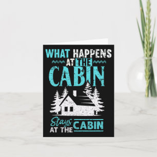 Carte Ce Qui Se Passe Au Cabine Reste Dans Le Cabine