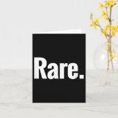 Carte Ce T-Shirt Rare - Un Design Qui Dit Rare  (Fleur jaune)