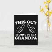 Carte Ce Type Va Être Un Grand-Père (Fleur jaune)