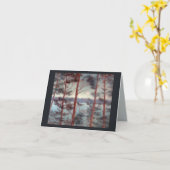 Carte Cedar View Moonlight (Fleur jaune)