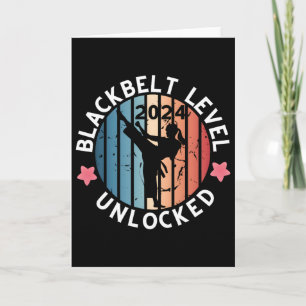 Carte Ceinture noire femmes obtenir un cadeau cadeau