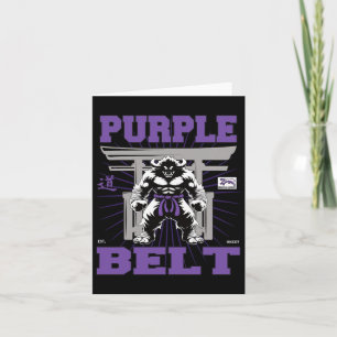 Carte Ceinture Violette En Route Pour Le Championnat !