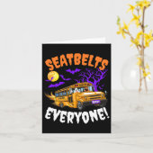 Carte Ceintures de sécurité Tout le monde Magic School B (Fleur jaune)