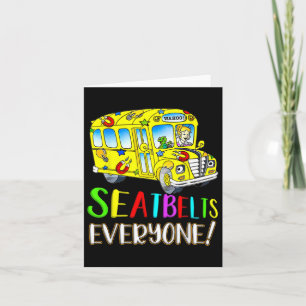 Carte Ceintures de sécurité Tout le monde s'amuser Magic