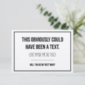 Carte Cela Aurait Pu Être Un Texte Meilleur (Debout devant)