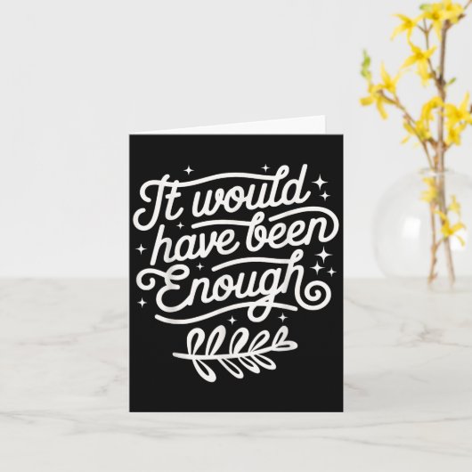 Carte Cela Aurait Suffisamment Été Choisi Peuples Chréti (Fleur jaune)