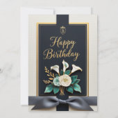 Carte Celebración Elegante (Dos)