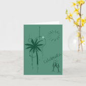 Carte Celebrate greeting card (Fleur jaune)