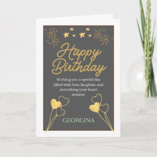 Carte Célébration d'anniversaire