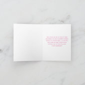 Carte Célébration d'anniversaire de fille dans le style (Intérieur)