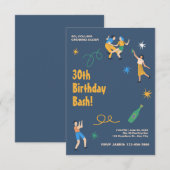 Carte Célébration d'anniversaire personnalisée (Devant / Derrière)