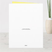 Carte Célébration de 50 ans (Dos)